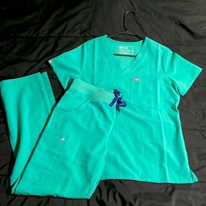 Surgical green Figs scrubs